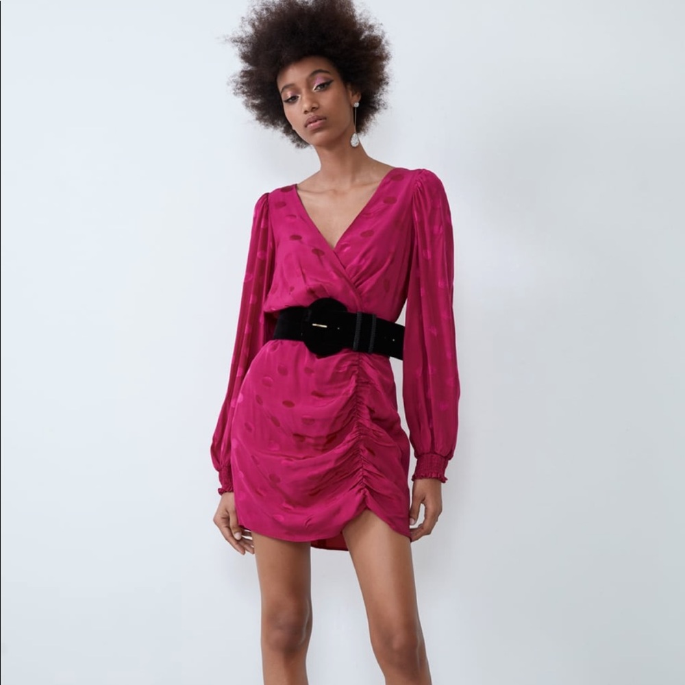 BNWT ZARA Polka Dot Mini Dress